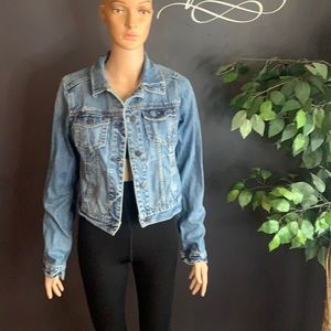Hollister Jean Jacket Size Med